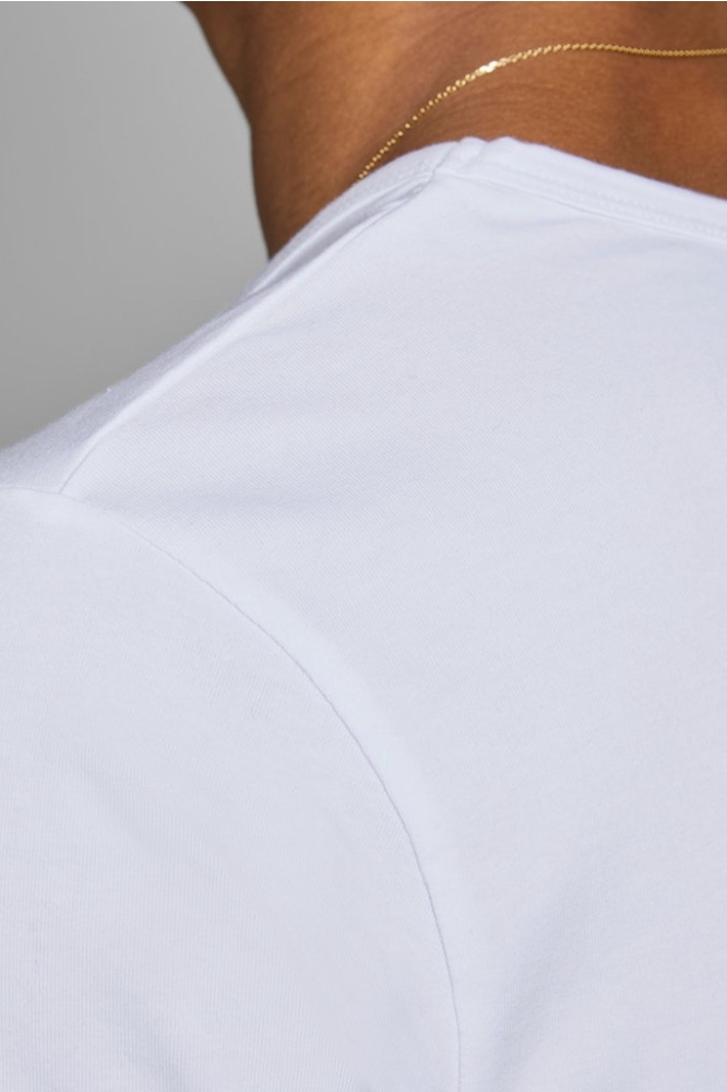 BASIC V-NECK TEE S/S NOOS 12059219 White